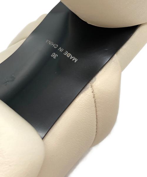 ALM.（アルム）ALM. (アルム) CIELO LEATHER SANDALS アイボリー サイズ:36の古着・服飾アイテム