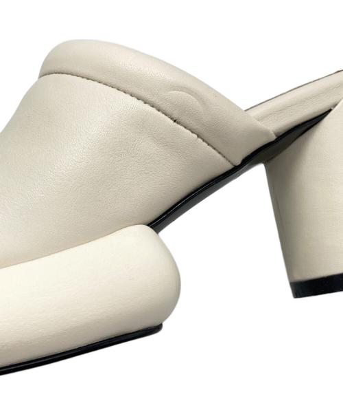 ALM.（アルム）ALM. (アルム) CIELO LEATHER SANDALS アイボリー サイズ:36の古着・服飾アイテム