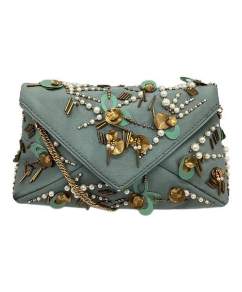 DRIES VAN NOTEN（ドリスヴァンノッテン）DRIES VAN NOTEN (ドリスヴァンノッテン) Decoration Shoulder Bag ライトブルーの古着・服飾アイテム