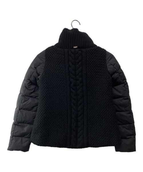 HERNO（ヘルノ）HERNO (ヘルノ) ニットドッキングダウンジャケット ネイビー サイズ:36の古着・服飾アイテム
