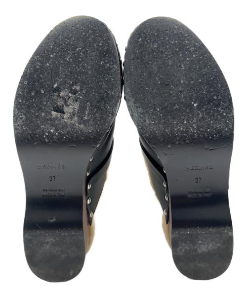 HERMES（エルメス）HERMES (エルメス) サボサンダル ブラック サイズ:37の古着・服飾アイテム