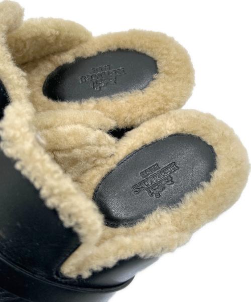 HERMES（エルメス）HERMES (エルメス) サボサンダル ブラック サイズ:37の古着・服飾アイテム