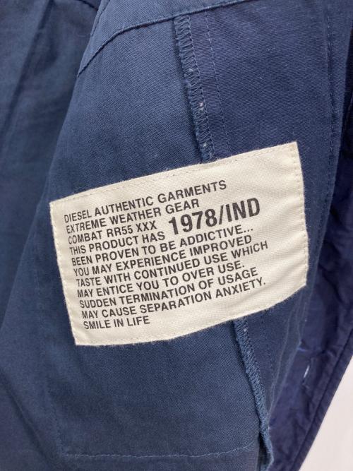 DIESEL（ディーゼル）DIESEL (ディーゼル) ミリタリージャケット ネイビー サイズ:Mの古着・服飾アイテム