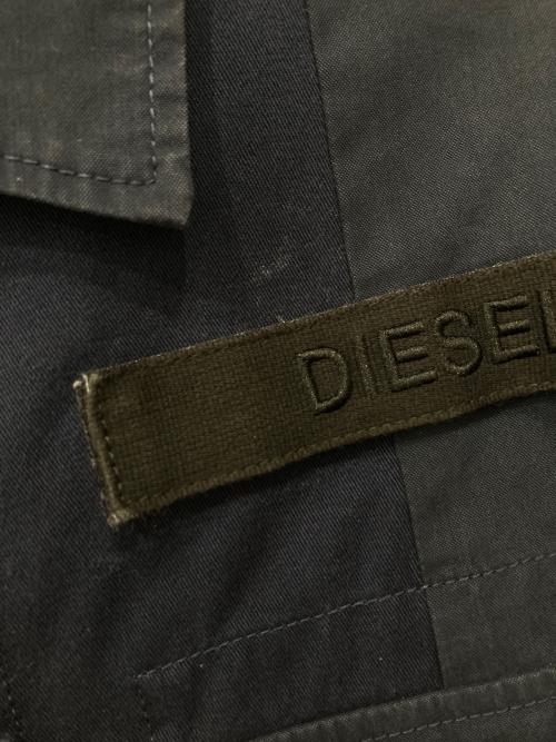 DIESEL（ディーゼル）DIESEL (ディーゼル) ミリタリージャケット ネイビー サイズ:Mの古着・服飾アイテム