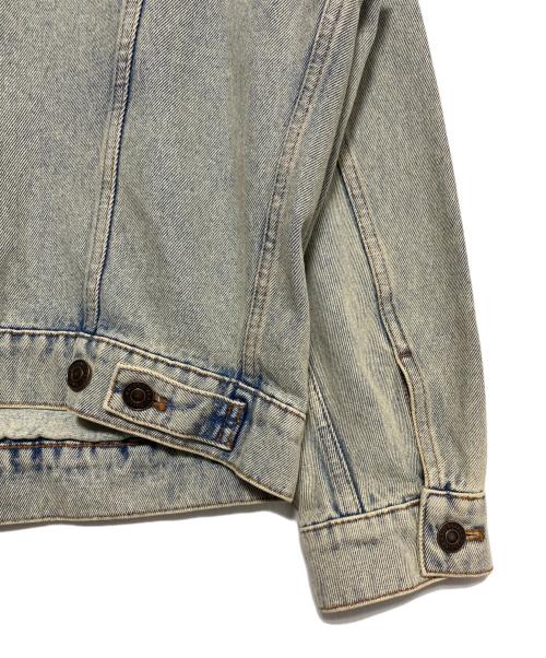 BALENCIAGA（バレンシアガ）BALENCIAGA (バレンシアガ) バックロゴデニムジャケット ブルー サイズ:34の古着・服飾アイテム