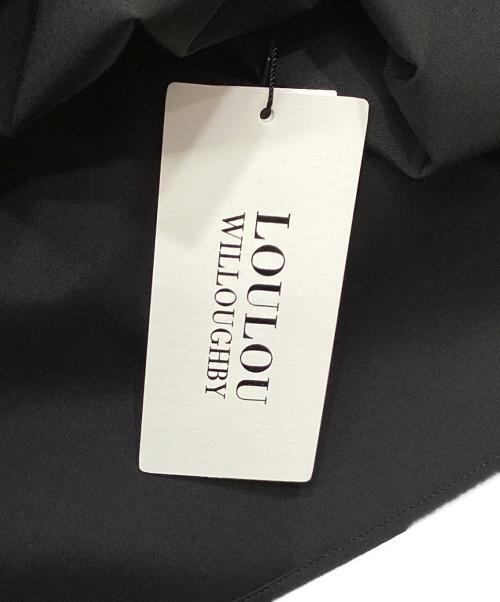 Loulou Willoughby（ルルウィルビー）Loulou Willoughby (ルルウィルビー) コサージュシャツ ブラック サイズ:2 未使用品の古着・服飾アイテム