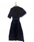 AKIRA NAKA (アキラナカ) マイティレギュラースリーブドレス ネイビー サイズ:2：10000円