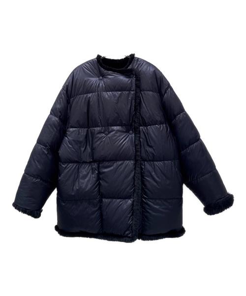 MONCLER GENIUS（モンクレール ジーニアス）MONCLER GENIUS (モンクレール ジーニアス) HYKE (ハイク) LEMAリバーシブルダウンコート ネイビー サイズ:1の古着・服飾アイテム