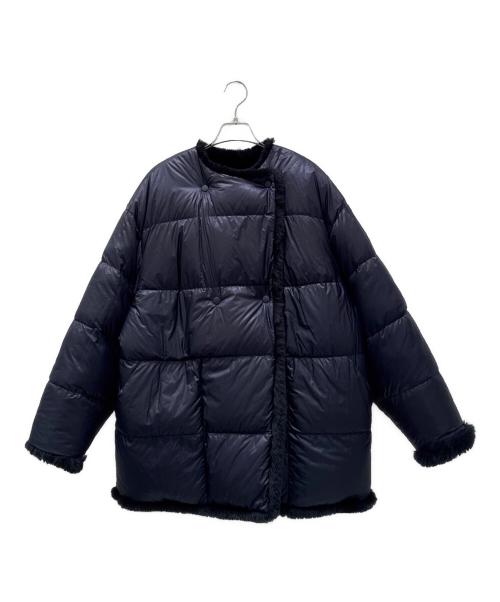 MONCLER GENIUS（モンクレール ジーニアス）MONCLER GENIUS (モンクレール ジーニアス) HYKE (ハイク) LEMAリバーシブルダウンコート ネイビー サイズ:1の古着・服飾アイテム
