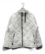 &MOSSアンドモス）の古着「キルティングジャケット」｜ホワイト