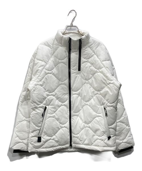 &MOSS（アンドモス）&MOSS (アンドモス) キルティングジャケット ホワイト サイズ:3の古着・服飾アイテム