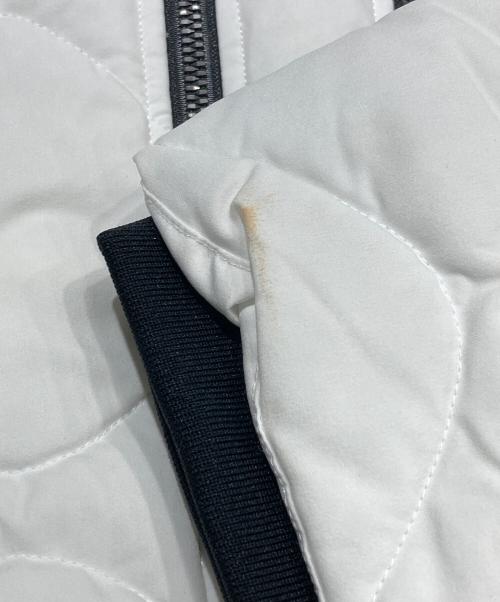 &MOSS（アンドモス）&MOSS (アンドモス) キルティングジャケット ホワイト サイズ:3の古着・服飾アイテム