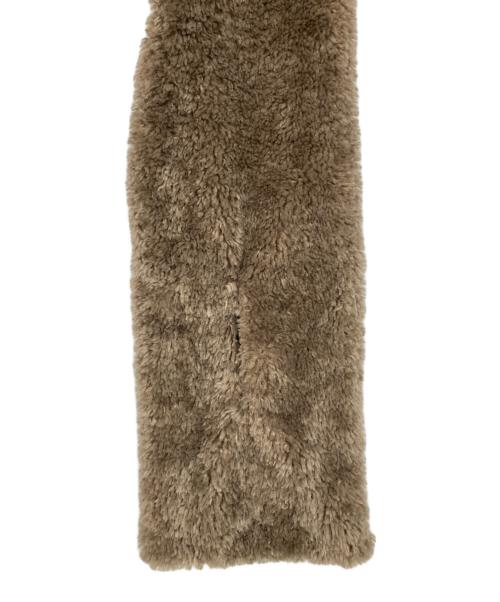 HELEN MOORE（ヘレンムーア）helen moore (ヘレンムーア) PoketツキLongストール ベージュの古着・服飾アイテム