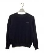 THE NORTH FACEザ ノース フェイス）の古着「Comfortive Wool Trainer　コンフォーティブ ウール トレーナー」｜ブラック