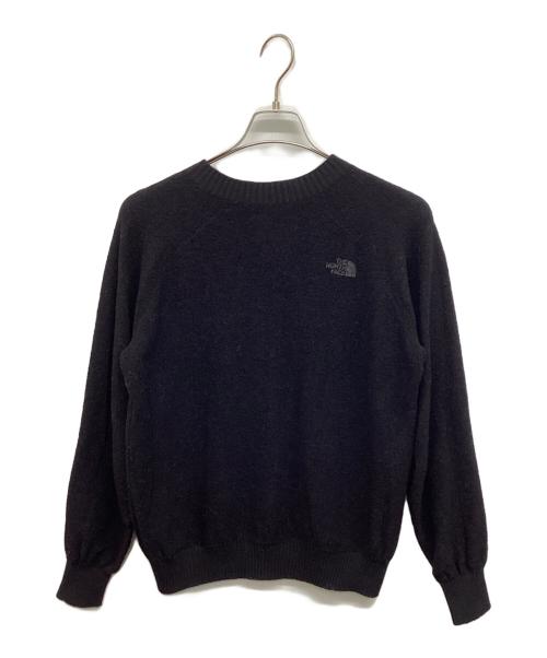 THE NORTH FACE（ザ ノース フェイス）THE NORTH FACE (ザ ノース フェイス) Comfortive Wool Trainer　コンフォーティブ ウール トレーナー ブラック サイズ:Mの古着・服飾アイテム