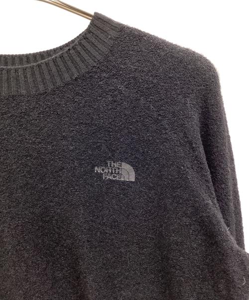 THE NORTH FACE（ザ ノース フェイス）THE NORTH FACE (ザ ノース フェイス) Comfortive Wool Trainer　コンフォーティブ ウール トレーナー ブラック サイズ:Mの古着・服飾アイテム