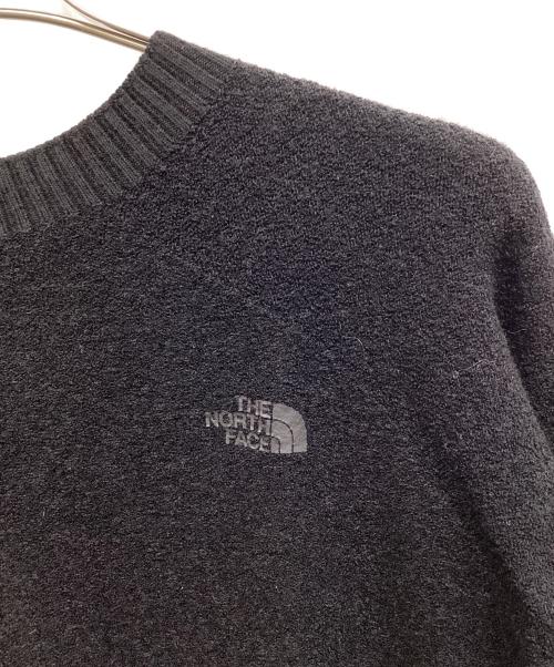 THE NORTH FACE（ザ ノース フェイス）THE NORTH FACE (ザ ノース フェイス) Comfortive Wool Trainer　コンフォーティブ ウール トレーナー ブラック サイズ:Mの古着・服飾アイテム