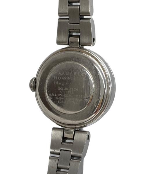 MARGARET HOWELL idea（マーガレット ハウエル アイディア）MARGARET HOWELL idea (マーガレット ハウエル アイディア) 腕時計 シルバーの古着・服飾アイテム