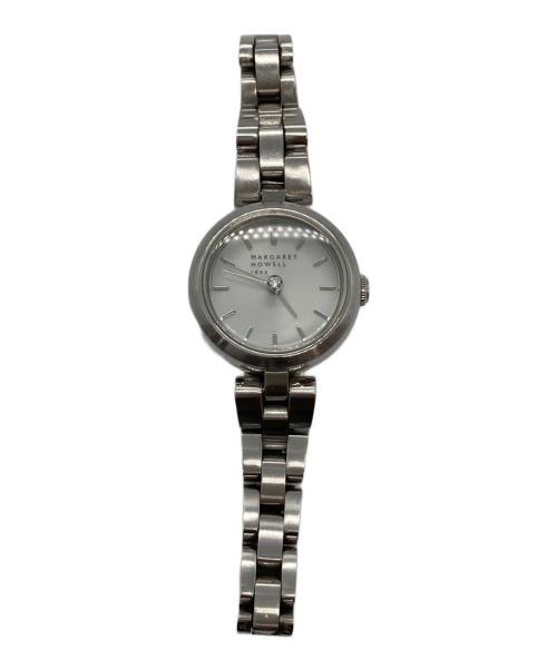MARGARET HOWELL idea（マーガレット ハウエル アイディア）MARGARET HOWELL idea (マーガレット ハウエル アイディア) 腕時計 シルバーの古着・服飾アイテム
