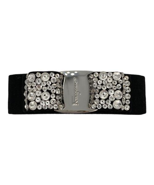 Ferragamo（フェラガモ）Ferragamo (フェラガモ) ヴァラビジューバレッタの古着・服飾アイテム