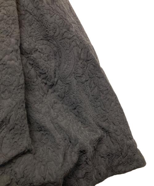 COLUMN（コラム）COLUMN (コラム) ジャガード ペプラムジレ ブラック サイズ:36の古着・服飾アイテム