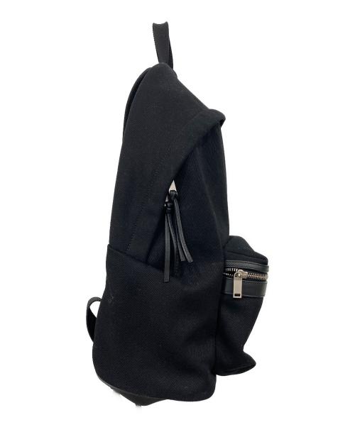 Saint Laurent Paris（サンローランパリ）Saint Laurent Paris (サンローランパリ) キャンバス シティバックパック ブラックの古着・服飾アイテム