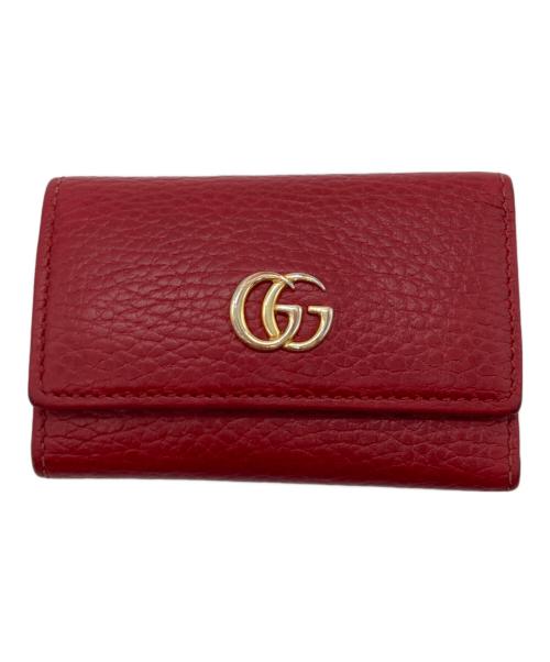 GUCCI（グッチ）GUCCI (グッチ) 6連キーケース レッドの古着・服飾アイテム
