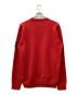 STONE ISLAND (ストーンアイランド) 7G ロゴパッチ ラムウール ニットセーター レッド サイズ:L：30000円