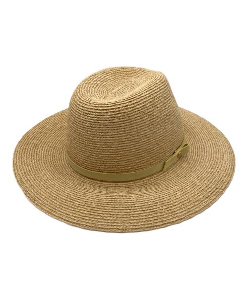 HELEN KAMINSKI（ヘレンカミンスキー）HELEN KAMINSKI (ヘレンカミンスキー) HINA ラフィアハット ベージュ サイズ:ONE SIZEの古着・服飾アイテム