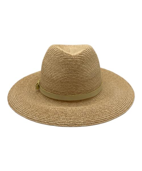 HELEN KAMINSKI（ヘレンカミンスキー）HELEN KAMINSKI (ヘレンカミンスキー) HINA ラフィアハット ベージュ サイズ:ONE SIZEの古着・服飾アイテム