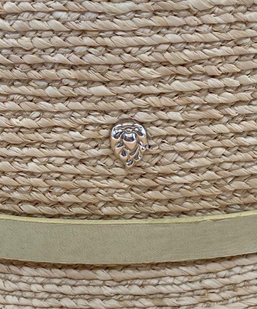 HELEN KAMINSKI（ヘレンカミンスキー）HELEN KAMINSKI (ヘレンカミンスキー) HINA ラフィアハット ベージュ サイズ:ONE SIZEの古着・服飾アイテム