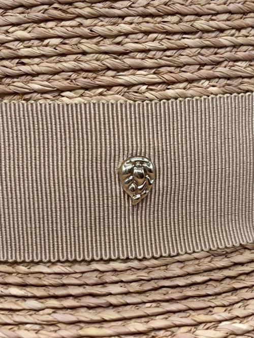 HELEN KAMINSKI（ヘレンカミンスキー）HELEN KAMINSKI (ヘレンカミンスキー) ARMADA ラフィアハット ブラウン サイズ:ONE SIZEの古着・服飾アイテム