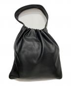 TODAYFULトゥデイフル）の古着「Ecoleather Gather Bag」｜ブラック