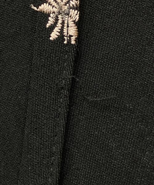 Apuweiser-riche（アプワイザーリッシェ）Apuweiser-riche (アプワイザーリッシェ) パフ袖刺繍ワンピース ブラック サイズ:1の古着・服飾アイテム