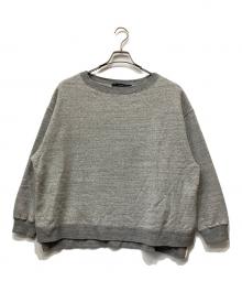 FRAMeWORK（フレームワーク）の古着「ボートネックワイドスウェット」｜グレー