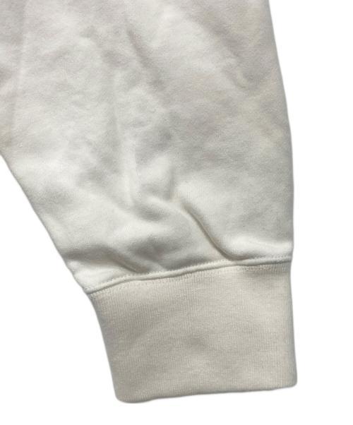 MIU MIU（ミュウミュウ）MIU MIU (ミュウミュウ) Printed Cropped Cotton Sweatshirt/プリントクロップドコットンスウェットシャツ アイボリー サイズ:XSの古着・服飾アイテム