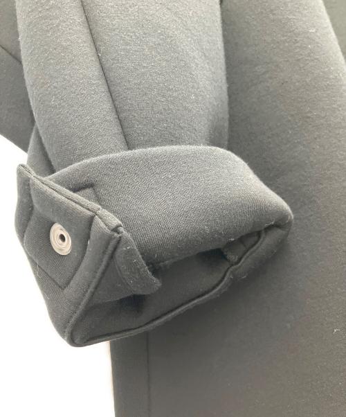 ENFOLD（エンフォルド）ENFOLD (エンフォルド) ボンディングフーディフレアコート ブラック サイズ:36の古着・服飾アイテム