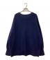 IENA (イエナ) FineニュージーウールニュアンスVプルオーバー ネイビー サイズ:Free：12000円