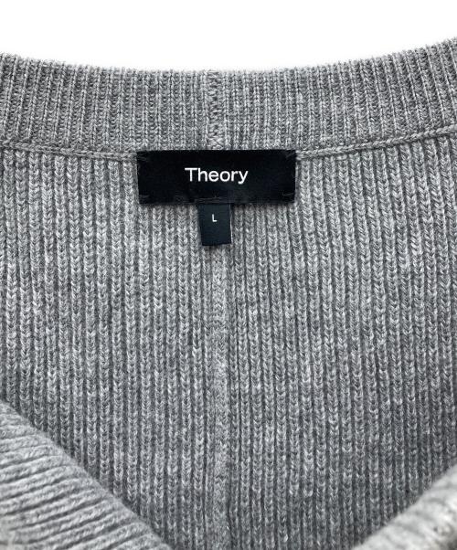 theory（セオリー）theory (セオリー) Lana Cash 2 Midi Slim Skirt グレー サイズ:Lの古着・服飾アイテム