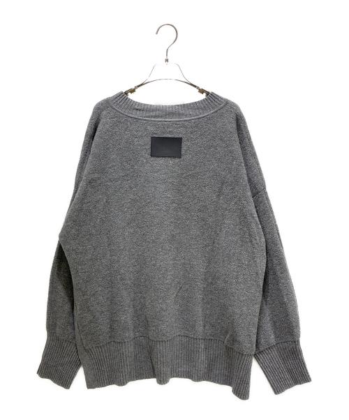 ADORE（アドーア）ADORE (アドーア) Super160パイルニットプルオーバー グレー サイズ:38の古着・服飾アイテム