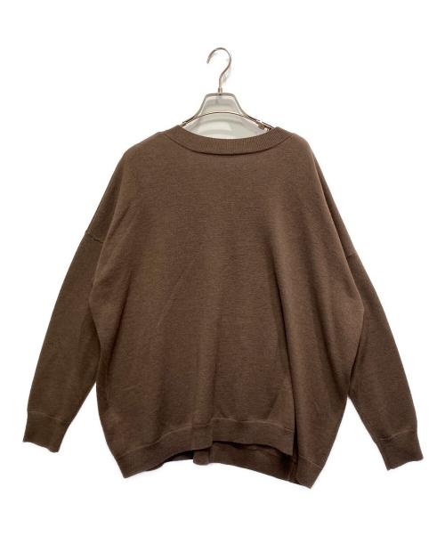 Plage（プラージュ）Plage (プラージュ) CASH TOUCH flare プルオーバー ブラウン サイズ:FREEの古着・服飾アイテム