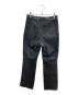 MADISON BLUE (マディソンブルー) HEM CUT OFF LEATHER PANTS ブラック サイズ:ＸＳ：25000円