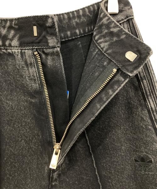 adidas（アディダス）adidas (アディダス) モントリオール デニムジーンズ ブラック サイズ:26の古着・服飾アイテム