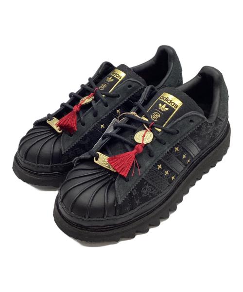 adidas（アディダス）adidas (アディダス) CLOT (クロット) スニーカー ブラック サイズ:24.5cmの古着・服飾アイテム