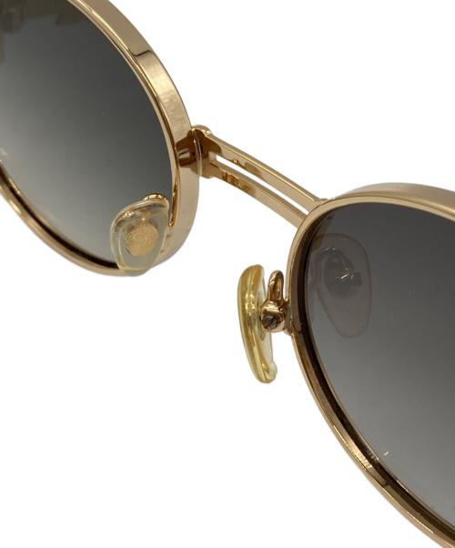 9FIVE（ナイン・ファイブ）9FIVE (ナイン・ファイブ) サングラス ゴールドの古着・服飾アイテム