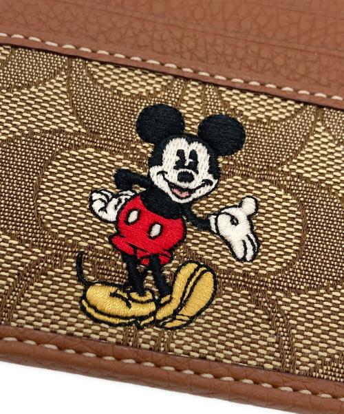 COACH（コーチ）COACH (コーチ) DISNEY (ディズニー) スリム ID カード ケース ブラウンの古着・服飾アイテム