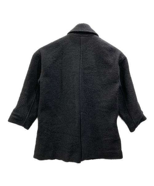 BABYLONE（バビロン）BABYLONE (バビロン) ナッピングミドルコート ブラック サイズ:SIZE Fの古着・服飾アイテム