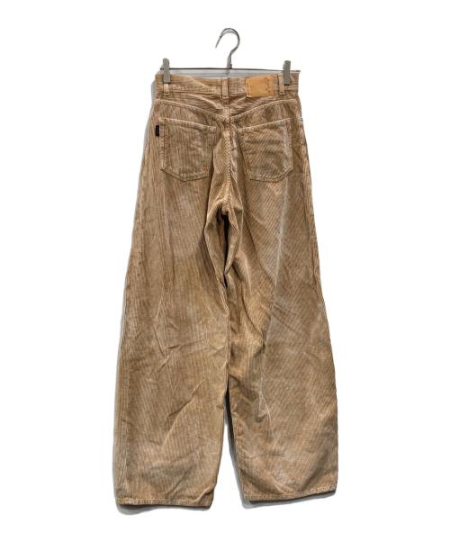 haikure（ハイクル）HAIKURE (ハイクル) BETHANYベルベットパンツ オレンジ サイズ:W25の古着・服飾アイテム