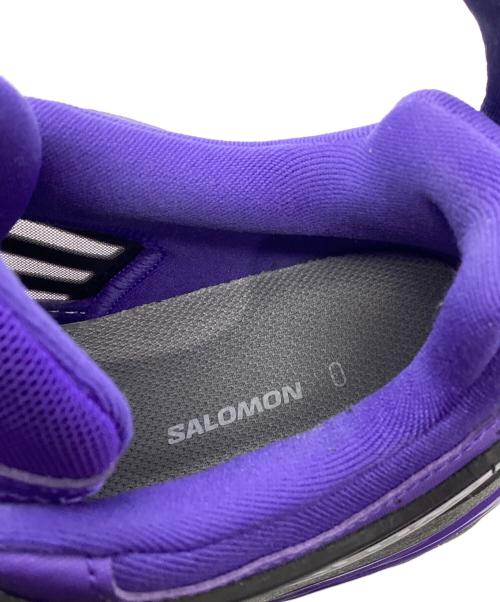SALOMON（サロモン）SALOMON (サロモン) ローカットスニーカー パープル サイズ:28cmの古着・服飾アイテム