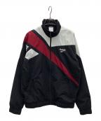 REEBOKリーボック）の古着「LFベクタートラップトップジャケット」｜ブラック